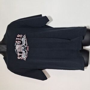 Vintage 2007 Sturgis Ralley Week T Shirt Short Sleeve Black XL